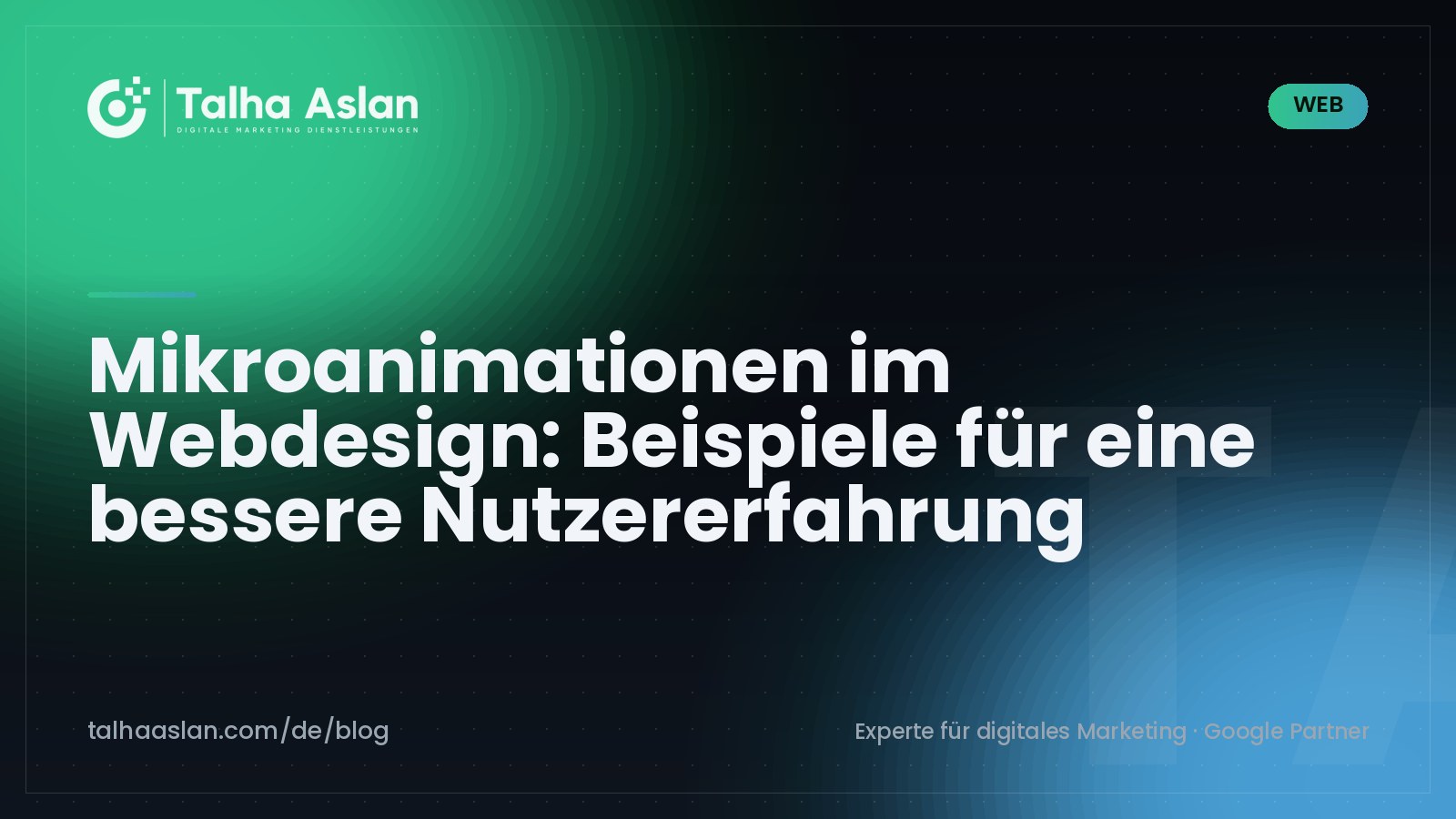 Mikroanimationen im Webdesign: Beispiele für eine bessere Nutzererfahrung | Talha Aslan Blog