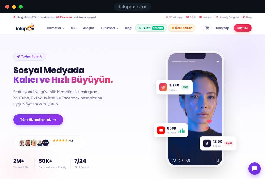 takipox.com
